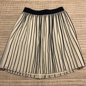 J. Crew Striped Skirt